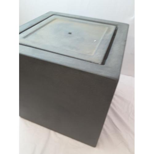 15.75 Square Fountain Gray - Smith & Hawken