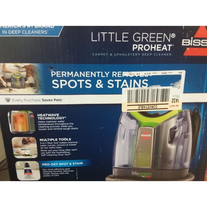 Little Green ProHeat Portable Deep Cleaner 2513G