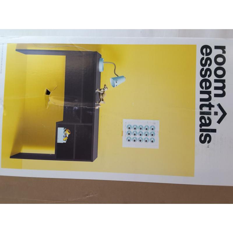 Student Writing Desk with Storage Black - Room Essentials