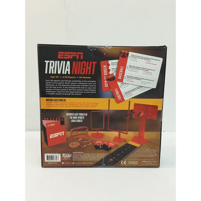 Funko Games ESPN Trivia Night Board Game