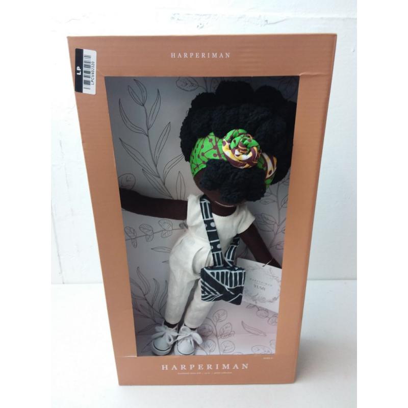 HarperIman Yumi 14'' Plush Linen Doll