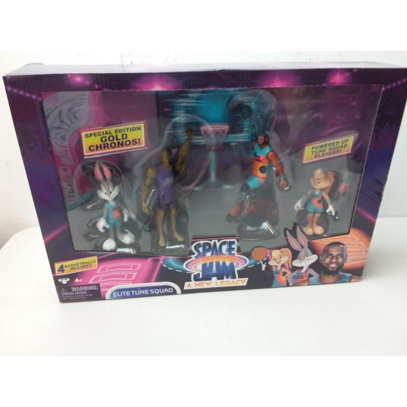 Moose Toys Space Jam: A New Legacy Elite Tune Squad Exclusive Action Figure 4-Pa