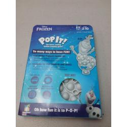Pop it! Disney's Frozen Olaf Bubble Popping and Sensory Game