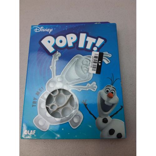 Pop it! Disney's Frozen Olaf Bubble Popping and Sensory Game