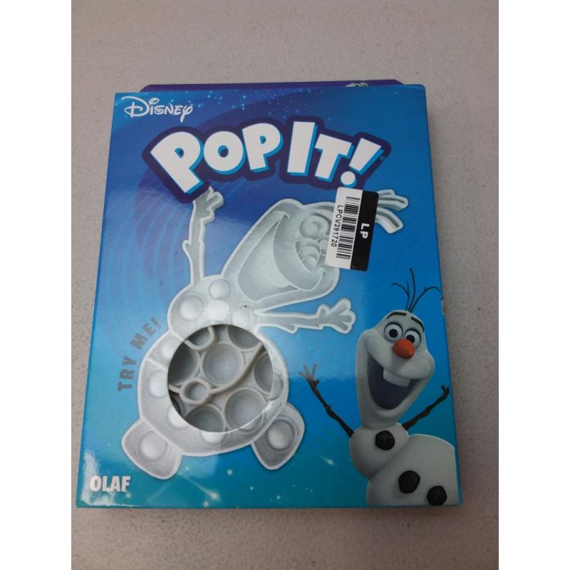 Pop it! Disney's Frozen Olaf Bubble Popping and Sensory Game