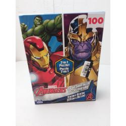 Spin Master Marvel Avengers Kids' Reversible Jigsaw Puzzle - 100pc