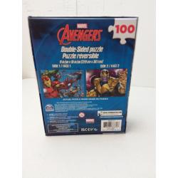 Spin Master Marvel Avengers Kids' Reversible Jigsaw Puzzle - 100pc