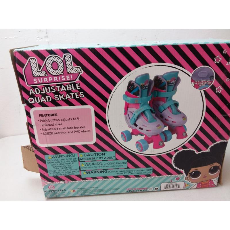 L.O.L. Surprise! Quad Adjustable Roller Skate - Blue