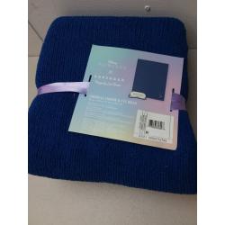 Disney Princess X POPSUGAR Belle Chenille Throw and Eye Mask
