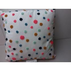 Square Embroidered Dot Throw Pillow - Pillowfort
