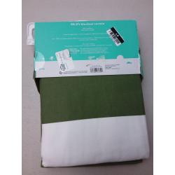 84 Blackout Rugby Striped Panel Green - Pillowfort