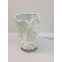 Pillowfort Boho Rattan Cylinder Nightlight