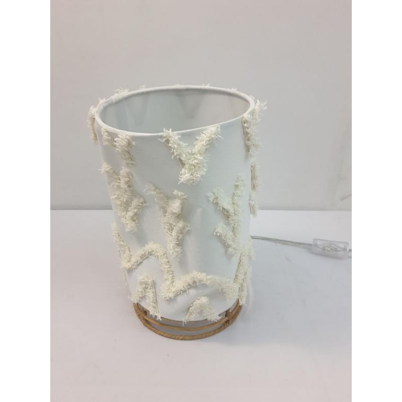 Pillowfort Boho Rattan Cylinder Nightlight