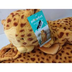 Cheetah Hooded Blanket - Pillowfort