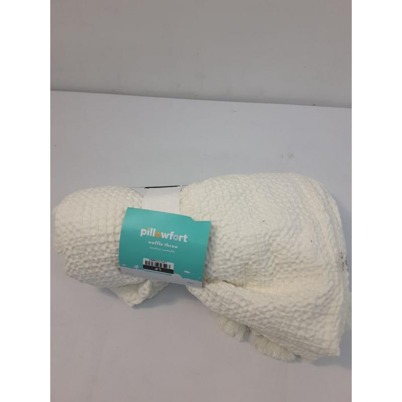 Pillowfort Waffle Reversible Throw Blanket