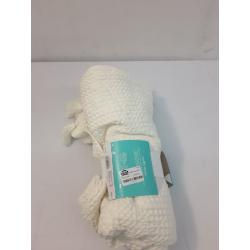 Pillowfort Waffle Reversible Throw Blanket