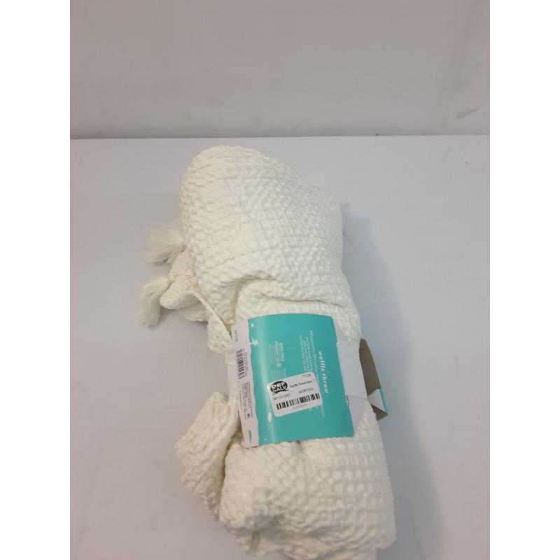 Pillowfort Waffle Reversible Throw Blanket