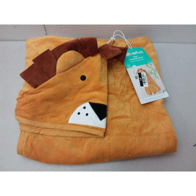 25x50 Lion Hooded Towel - Pillowfort