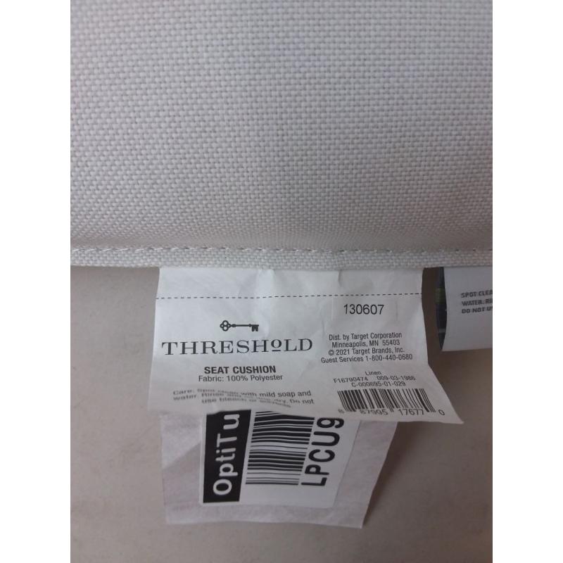 Outdoor Seat Cushion DuraSeason Fabric Linen
