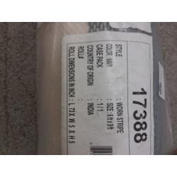 6'x9' Outdoor Rug Worn Stripe Navy