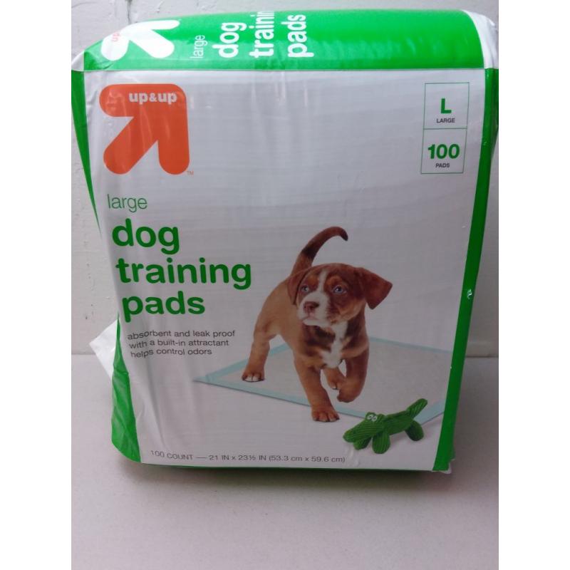 Puppy and Adult Dog Training Pads - L - 100ct - up & up