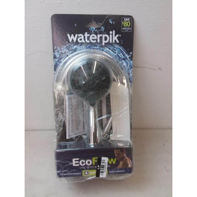 EcoFlow Hand Held Shower Head 4-mode Chrome