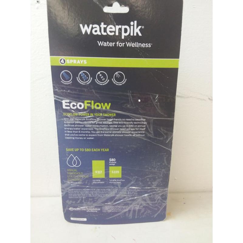 EcoFlow Hand Held Shower Head 4-mode Chrome
