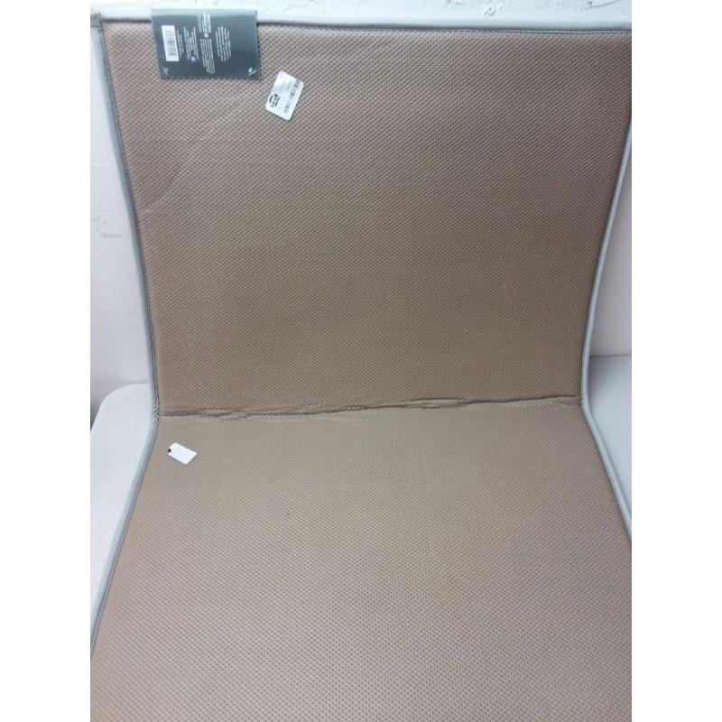 Memory Foam Bath Rug Light Gray - Threshold