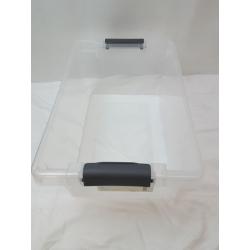 2pk Small Latching Clear Storage Box - Brightroom (Please be advised that sets may be missing pieces or otherwise incomplete.)