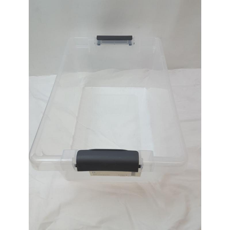 2pk Small Latching Clear Storage Box - Brightroom (Please be advised that sets may be missing pieces or otherwise incomplete.)