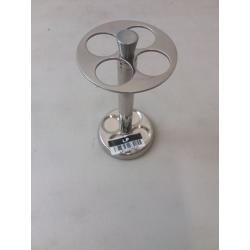 Brushed Stainless Steel Toothbrush Holder