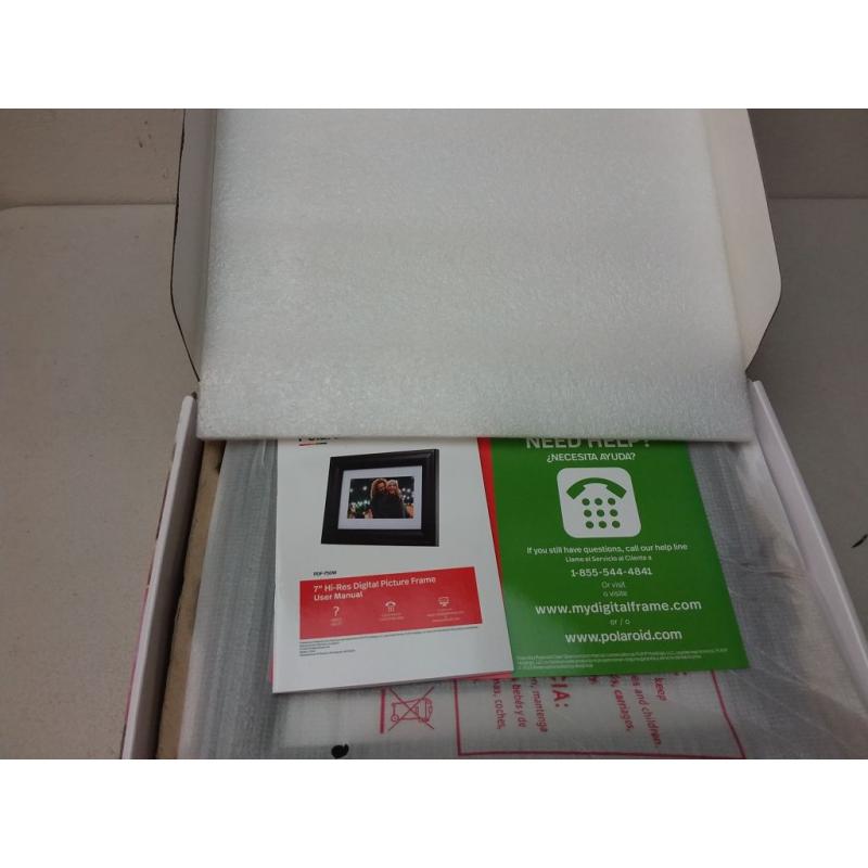 Digital Photo Frame Screen Black - Polaroid