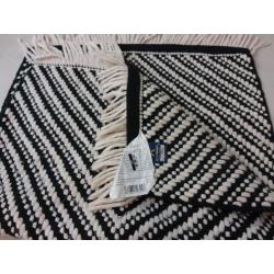 2'x3' Chevron Woven Accent Rug Black/White - Project 62
