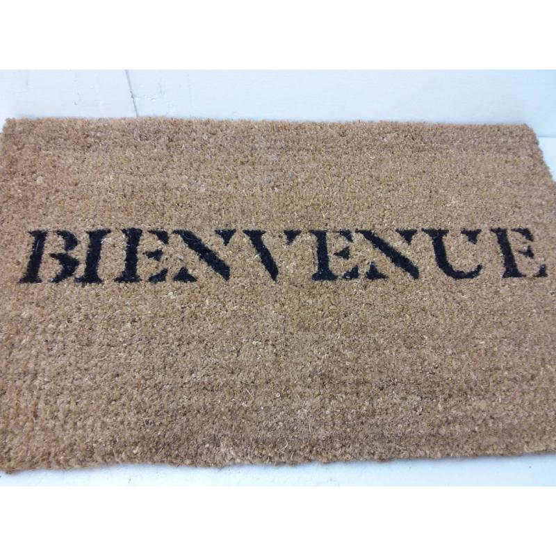 1'6x2'6 Bienvenue Doormat Black - Threshold™