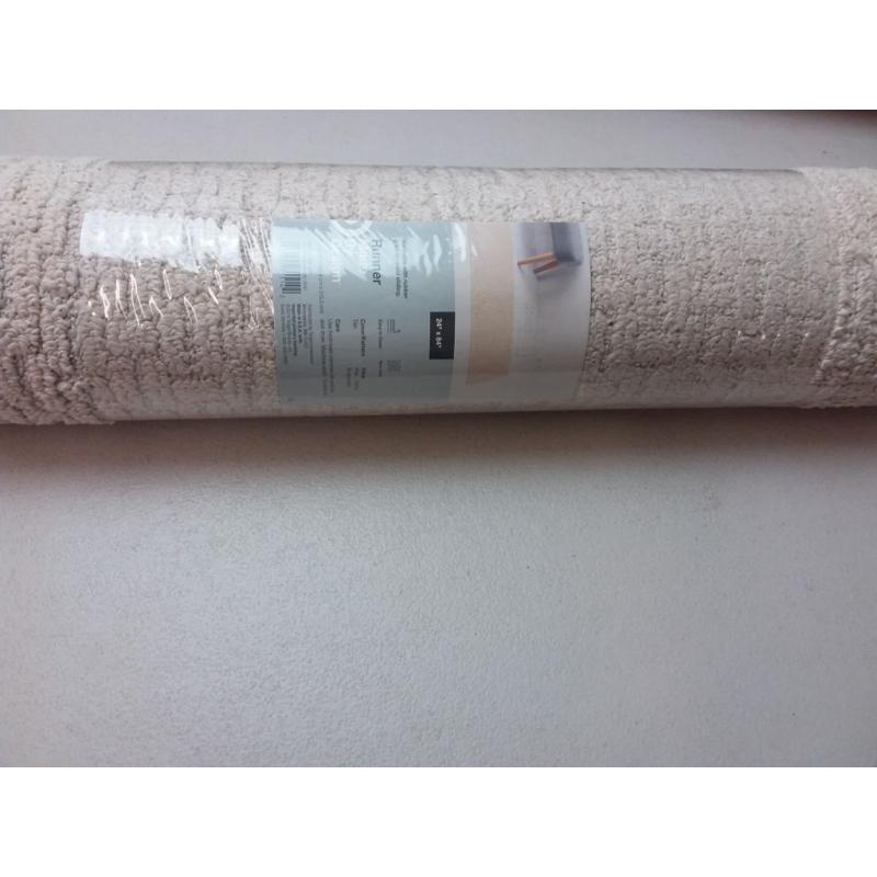 2'x7' Runner Solid Washable Rug Tan - Made By Design