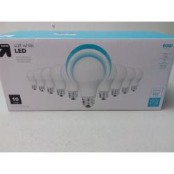 Led 60w 10pk Light Bulbs Soft White - Up & Up