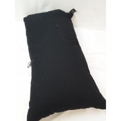 Oversize Woven Global Lumbar Throw Pillow Black - Threshold