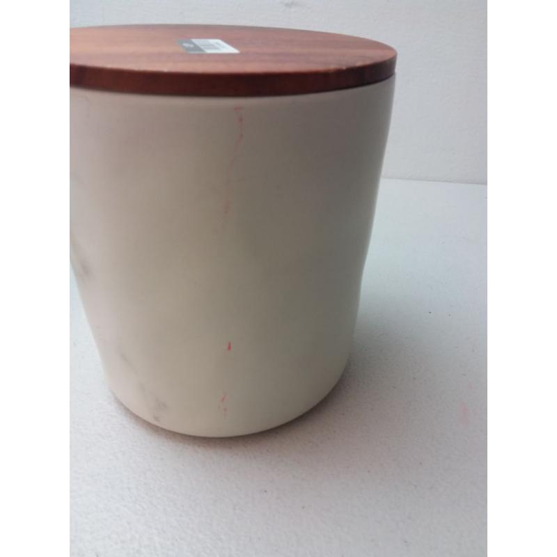 Stoneware Sugar Canister with Wood Lid - Hearth & Hand with Magnolia