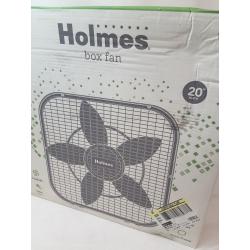 20 3-Speed Box Fan Black - Holmes