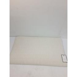 30 x 18 Ribbed Stripe Comfort Mat Beige - Threshold