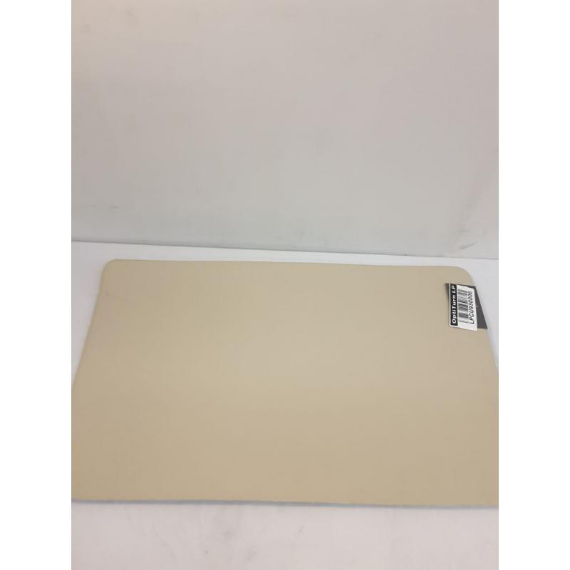 30 x 18 Ribbed Stripe Comfort Mat Beige - Threshold