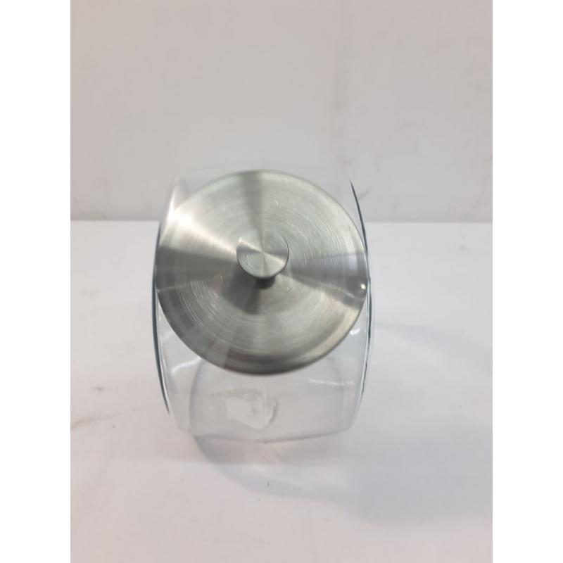 64oz Glass Penny Jar with Metal Lid - Threshold