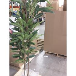 Artificial Large Ficus Longifolia Tree In Pot Green 72 x 30 - Threshold