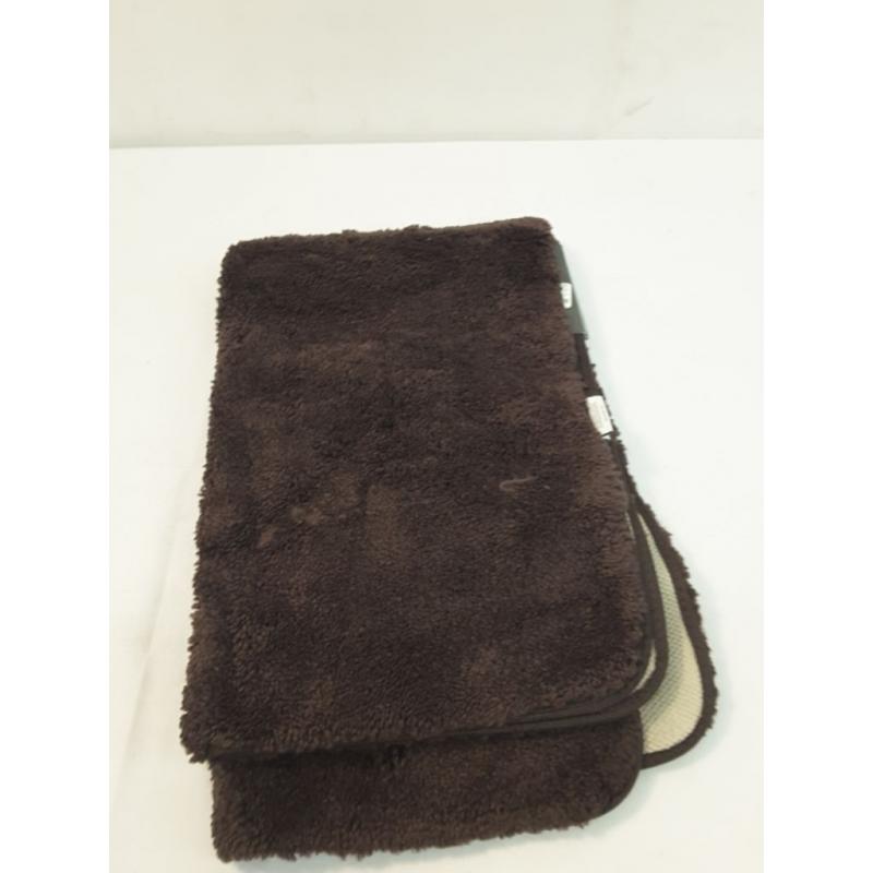 Performance Nylon Bath Rug Dark Brown - Threshold