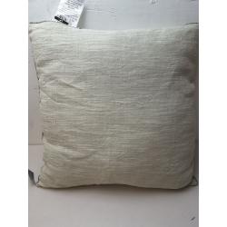 Chambray Square Throw Pillow with Lace Trim Sage - Threshold