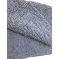 20x34 Performance Cotton Reversible Bath Rug Navy Blue - Threshold