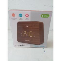 Digital Mantle Alarm Clock Lark Finish