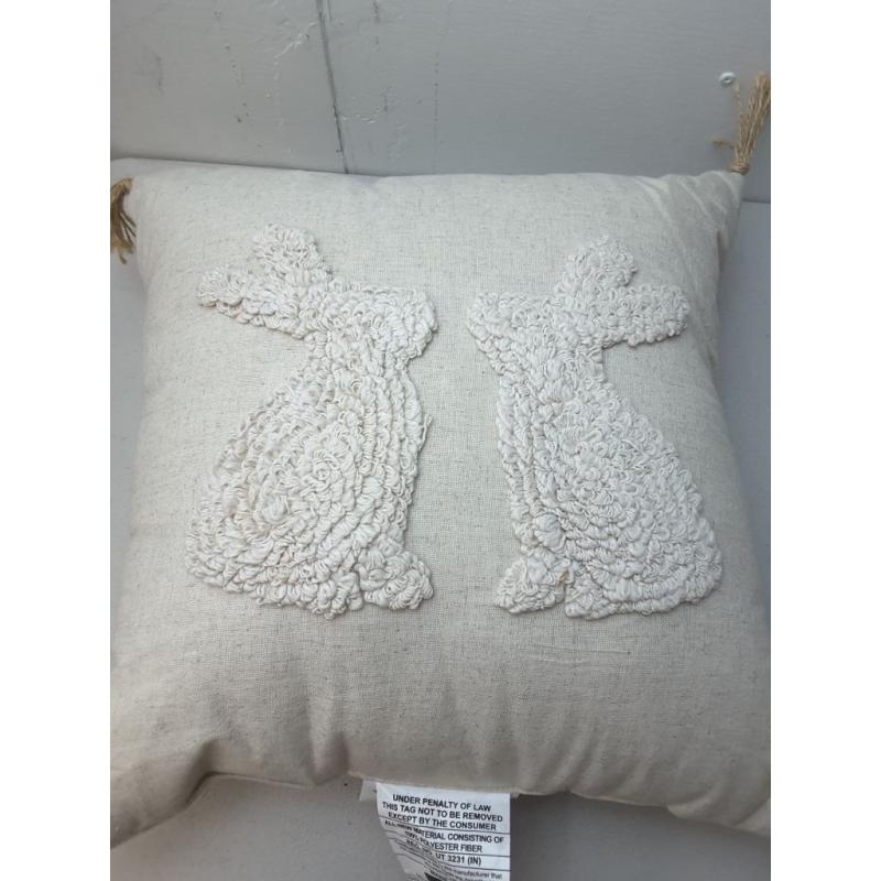 Easter Decorative Toss Pillow Neutral