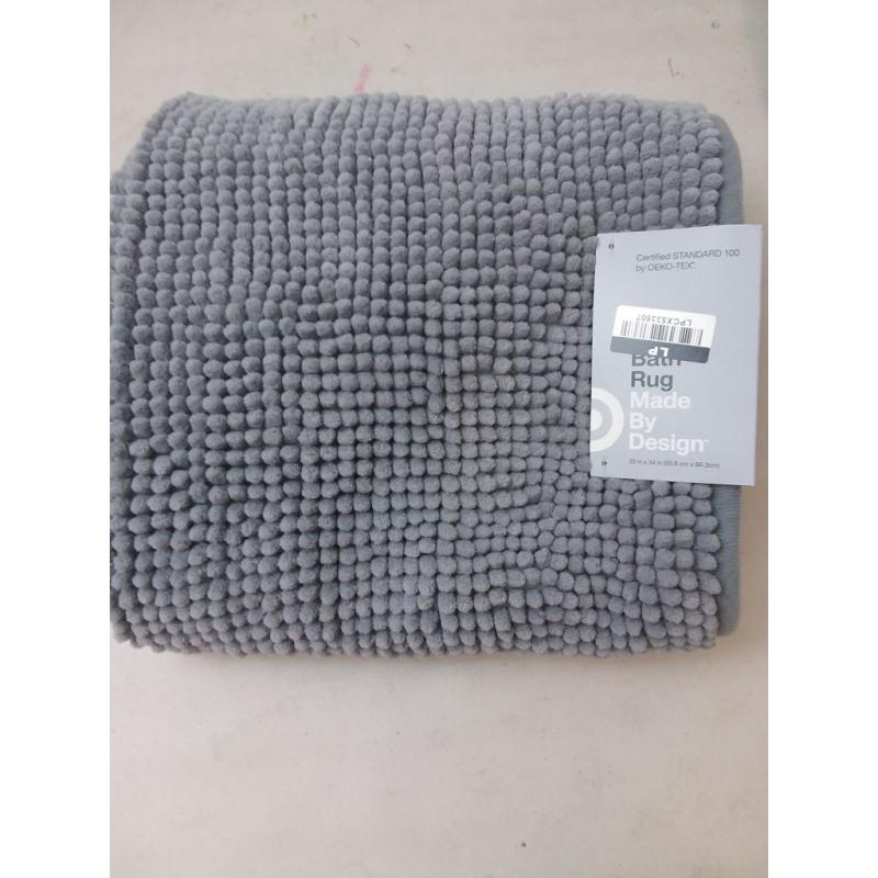 Bath Rug 20x34- Grey