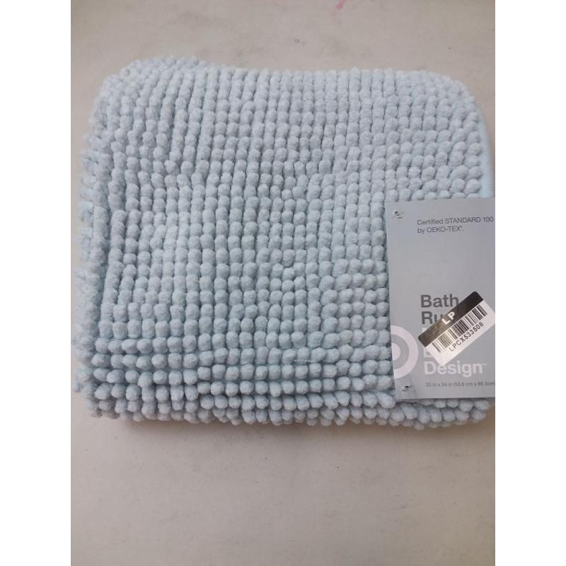 Bath Rug 18x24- Aqua